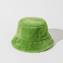 2024 NEW Funny Fashion Autumn Winter Leopard Fur Bucket Hat Sheep Ear Ball Plush Fisherman Hat Soft Warm Thick Basin Bucket Hats