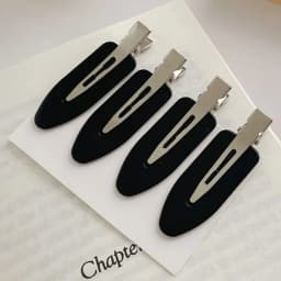 4/10pcs/set No Crease Basic Hair Clips For Women Girls Hair Styling Makeup No Bend Hairpins Barrettes Fashion Hair Accessories