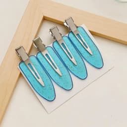 4/10pcs/set No Crease Basic Hair Clips For Women Girls Hair Styling Makeup No Bend Hairpins Barrettes Fashion Hair Accessories