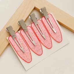4/10pcs/set No Crease Basic Hair Clips For Women Girls Hair Styling Makeup No Bend Hairpins Barrettes Fashion Hair Accessories