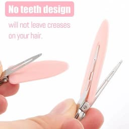 4/10pcs/set No Crease Basic Hair Clips For Women Girls Hair Styling Makeup No Bend Hairpins Barrettes Fashion Hair Accessories