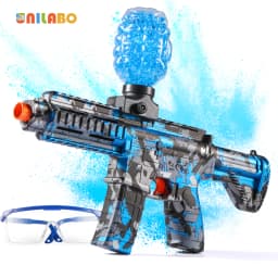 M416 Electric Ball Blaster Toy Gun - High-Speed, Metallic Finish, Rechargeable - Outdoor Game Party Gift(Bullets Excluded)