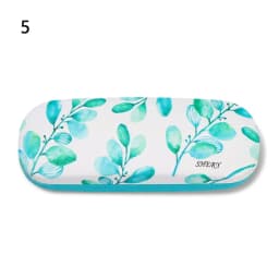 Fashionable Portable Glasses Case Small Fresh Leather Compression Storage Box Portable Mini Travel Holder Glasses Storage Case