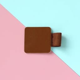 Adhesive Pen Clip Protective Case PU Leather Notebook Elastic Loop Cover for Diary Planner Clip for Apple iPhone Pencil Holder