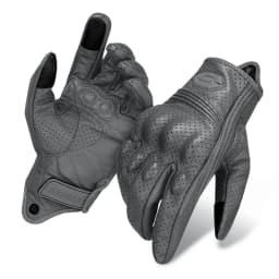 Motorcycle Leather Gloves Retro Motorcyclist Gloves Men Women Vintage Moto Motocross Gloves Motorcycle Accessories