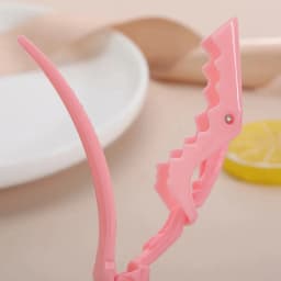 5Pcs/Lot Alligator Hair Clip Hairdressing Clamps Plastic Hair Claw Professional Barber For Salon Styling Hairpins Hair Accessor