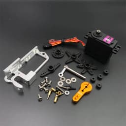 Servo Parabolic Switch Device Aerial Vehicle Throw Device Tarot Dispensers With Servo Arm For Remote Controller Cars Drone MG996