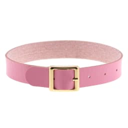 DIEZI Trendy Punk Pink Lace Leather Choker Necklace For Women Men Torques Harajuku Gothic Cirle Heart Pendant Necklace Jewelry