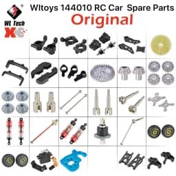 Original Wltoys 144010 1/14 RC Car Spare Parts ESC Swing Arm C Seat Differential Wavebox Tire Gear Shock Absorbers Kit Parts