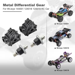 Original Wltoys 144010 1/14 RC Car Spare Parts ESC Swing Arm C Seat Differential Wavebox Tire Gear Shock Absorbers Kit Parts