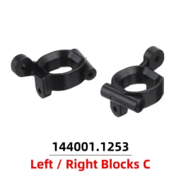 Original Wltoys 144010 1/14 RC Car Spare Parts ESC Swing Arm C Seat Differential Wavebox Tire Gear Shock Absorbers Kit Parts