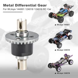 Original Wltoys 144010 1/14 RC Car Spare Parts ESC Swing Arm C Seat Differential Wavebox Tire Gear Shock Absorbers Kit Parts