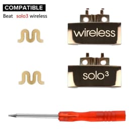 Replacements Beat Solo 3 3.0 Head-mounted Headphone Top Arch Headband Repair Spare Parts with Screws and Screwdriver