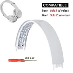 Replacements Beat Solo 3 3.0 Head-mounted Headphone Top Arch Headband Repair Spare Parts with Screws and Screwdriver
