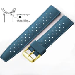 Tropical Silicone Watch Band Quick Release Watch Band 18mm 20mm 22mm Rubber Tropic Smart Watch Strap Waterpfroof Muti-Color