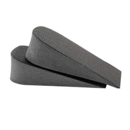 1 Pair Hard PU Leather Height Increase Insole Sneakers Heel Insert Heighten Half Insoles 1-3cm Shoe Pads Insoles for Unisex