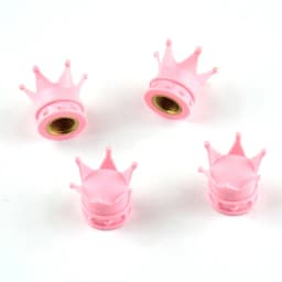2/4pcs/lot Bicycle Tire Valve Caps Universal Dustproof Gold Crown Tyre Wheel Stem Air Valve Caps Tire Valve Auto Truck Bike HOT