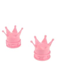 2/4pcs/lot Bicycle Tire Valve Caps Universal Dustproof Gold Crown Tyre Wheel Stem Air Valve Caps Tire Valve Auto Truck Bike HOT