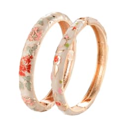 Enameled Bracelets For Women Flower Women Bangles Indian Chinese Viking Bracelet On Hand African Jewelry Dubai Women's Gift Girl