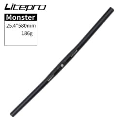 Litepro Monster Folding Bike Horizontal 25.4*540/580mm Aluminium Alloy Ultra Light Handlebars Bicycle Parts