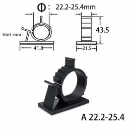 10 Pcs Under Desk Cable Organizer USB Winder Desktop Tidy Clips Management Wire Holder for Mouse Headphone TV Cord Accessories