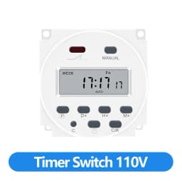 GTHURCS 220V 110V 24V 12V CN101A Timer Switch Digital LCD Power Timer Programmable Time Switch Relay 16A high quality CN101