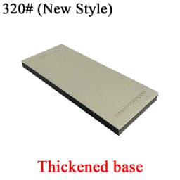 New Thickened Non-slip Base Diamond Stone Kitchen Knife Sharpening System Tool 15 Degree Sharpener Whetstone Leather Polishing