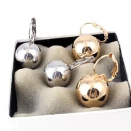 Smooth Ball-Shape Drop Dangle Earring for Women Creative White/Golden/Rosegold Pandent Earring Charming Female Ear 2024 New Hot