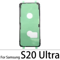 Back Battery Cover Door sticker Adhesive Tape Waterproof For Samsung S10 S10E S20 S21 S22 S23 Plus Ultra Fe