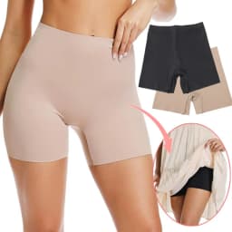 Thigh Slimmer Shapewear Panties for Women Slip Shorts High Waist Tummy Control Cincher Girdle Seamless Body Shaper