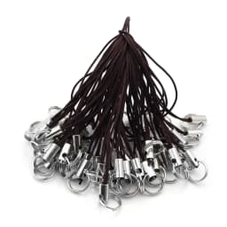 50pcs/lot Hand Wrist Lanyard String Short Grip Lanyard Mobile Phone Strap for USB Flash Drive Keychain ID Badge Holder DIY