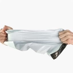 New Light Gray Courier Bag 10pc Self-seal Mailbag Plastic Poly Mailing Envelope Waterproof Postal Shipping Bags Courier Envelope