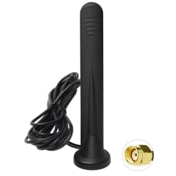GSM 3G 4G 5G Antenna Outdoor Omni Aerial High Gain 15dBi RP SMA Male TS9 CRC9 Waterproof Magnetic Antenna for Wifi Router Modem