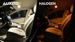 AUXITO 10Pcs Car Interior Light T10 168 2825 194 LED Bulb 6000k White W5W LED Auto Lamp 12V For Toyota Corolla 150 Camry 40 CHR