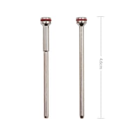 10pcs Dental Material Dental Holding Needle Polished Shaft Polishing Shank Mandrel Burs Rotary Tool For Polisher Machine Cutting