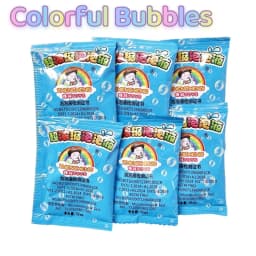 1-10pcs Bubble Machine Supplement Liquid Colorful Bubble Concentrated Granules 10pcs ≈ 500ml Bubble Gun Supplement Granules