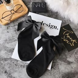Fashion Cute Bow Short Socks Women Harajuku Ankle Cotten Socks Autumn Summer Hipster Ankle Funny Socks Female Top Quality