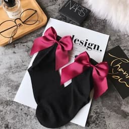 Fashion Cute Bow Short Socks Women Harajuku Ankle Cotten Socks Autumn Summer Hipster Ankle Funny Socks Female Top Quality