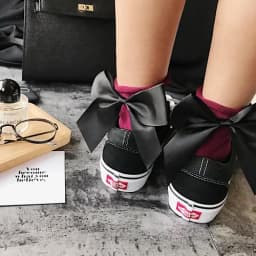 Fashion Cute Bow Short Socks Women Harajuku Ankle Cotten Socks Autumn Summer Hipster Ankle Funny Socks Female Top Quality