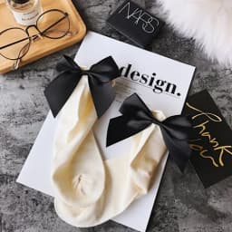 Fashion Cute Bow Short Socks Women Harajuku Ankle Cotten Socks Autumn Summer Hipster Ankle Funny Socks Female Top Quality