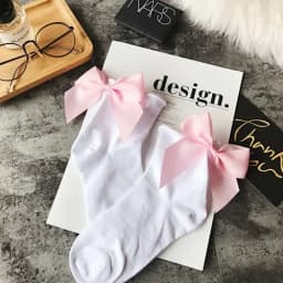Fashion Cute Bow Short Socks Women Harajuku Ankle Cotten Socks Autumn Summer Hipster Ankle Funny Socks Female Top Quality