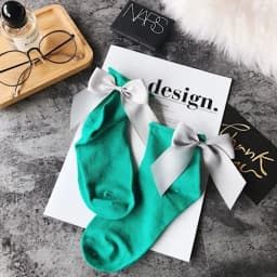 Fashion Cute Bow Short Socks Women Harajuku Ankle Cotten Socks Autumn Summer Hipster Ankle Funny Socks Female Top Quality