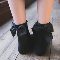 Fashion Cute Bow Short Socks Women Harajuku Ankle Cotten Socks Autumn Summer Hipster Ankle Funny Socks Female Top Quality