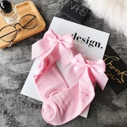Fashion Cute Bow Short Socks Women Harajuku Ankle Cotten Socks Autumn Summer Hipster Ankle Funny Socks Female Top Quality