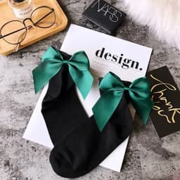 Fashion Cute Bow Short Socks Women Harajuku Ankle Cotten Socks Autumn Summer Hipster Ankle Funny Socks Female Top Quality