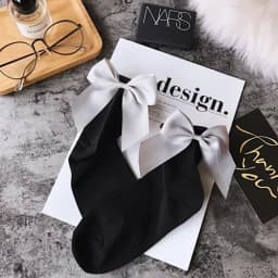 Fashion Cute Bow Short Socks Women Harajuku Ankle Cotten Socks Autumn Summer Hipster Ankle Funny Socks Female Top Quality