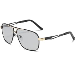 Men Driving Chameleon Sun Glasses for Day and Night Dual-use Male Color Change Lens Vision Polarized Photochromic Sunglasses