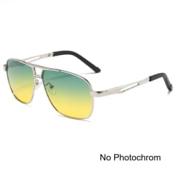 Men Driving Chameleon Sun Glasses for Day and Night Dual-use Male Color Change Lens Vision Polarized Photochromic Sunglasses
