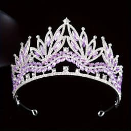 Luxury Royal Queen Wedding Crown for Women Large Multiple colors Crystal Banquet Tiaras Party Costume Hair Jewelry Accessories