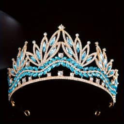 Luxury Royal Queen Wedding Crown for Women Large Multiple colors Crystal Banquet Tiaras Party Costume Hair Jewelry Accessories